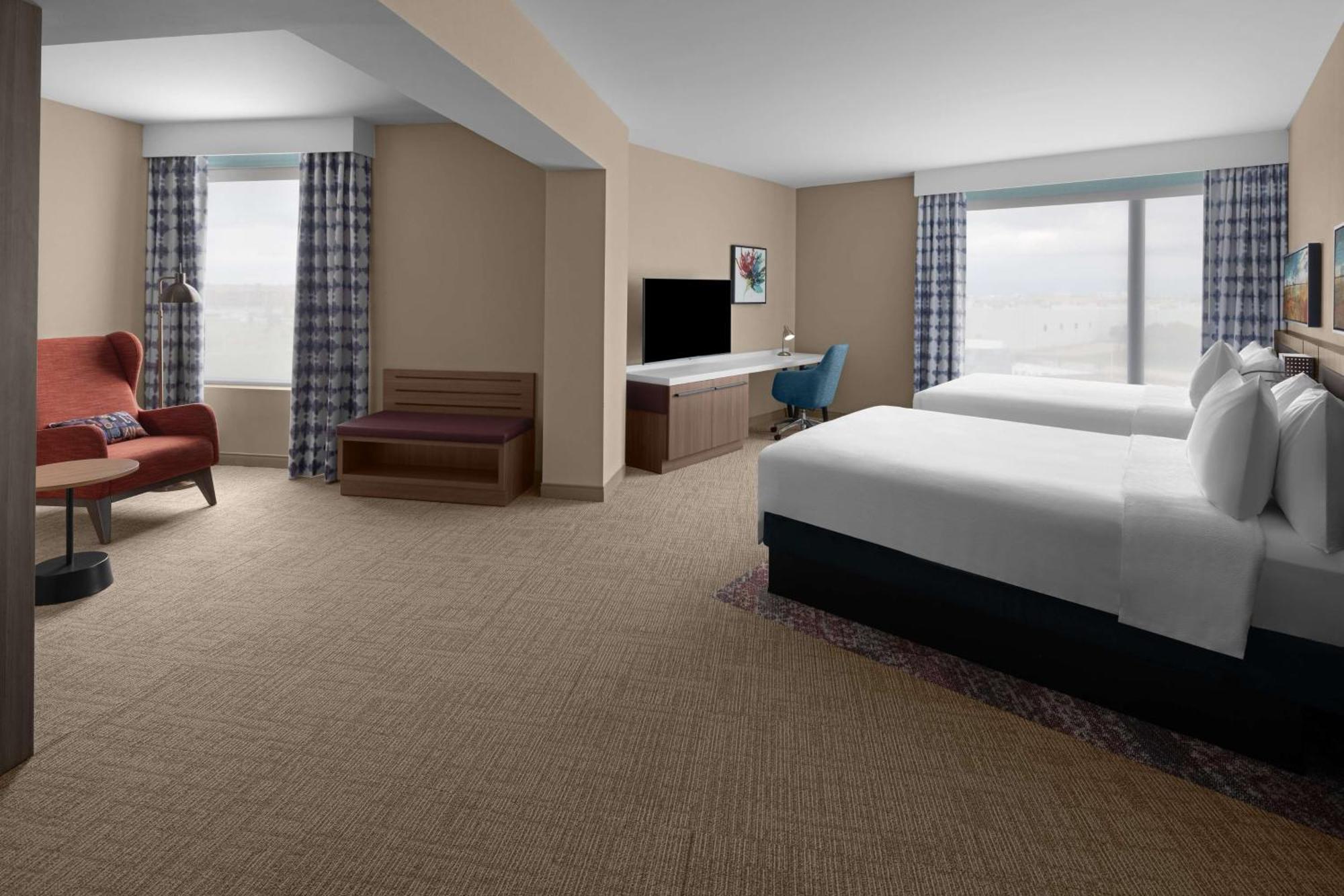 Hilton Garden Inn Grand Prairie At Epiccentral Exterior foto